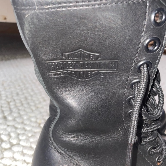 Vintage Women’s Harley Davidson Combat Boots - Picture 3 of 4